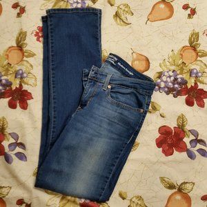 WOMEN'S LEVIS MODERN STRAIGHT ZIP FLY JEANS 10M